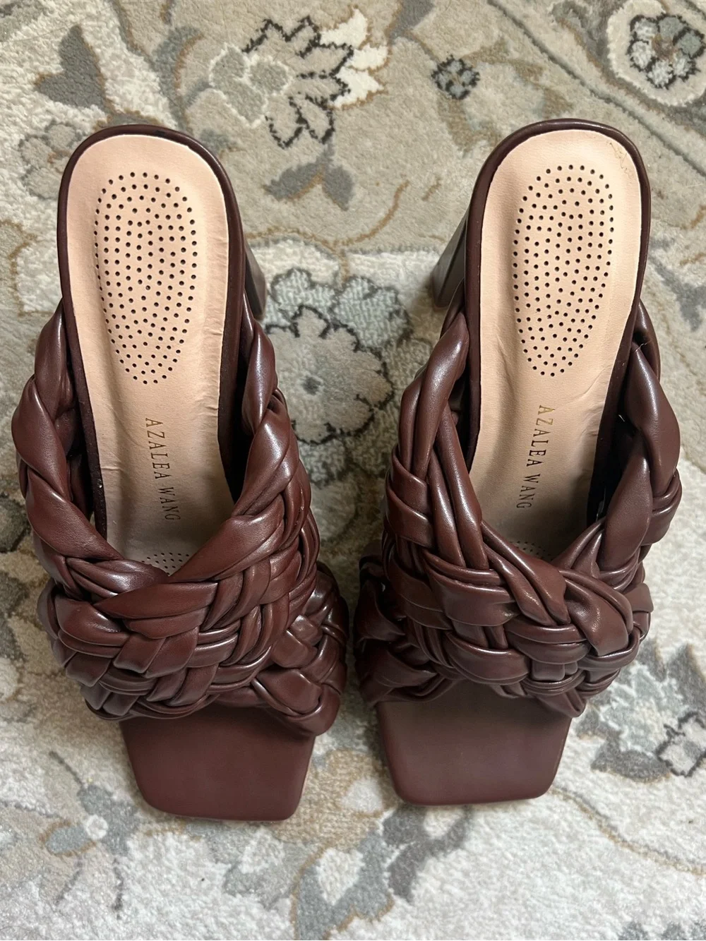 Azalea Wang Braided Heels